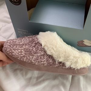 Womens memory foam slippers